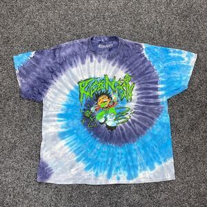 Rico Nasty T Shirt Rapper Tee Large Tye Dye Short Sleeve Rap Gothic Size 2X